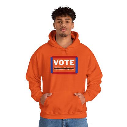 Vote Bravely Unisex Heavy Blend™ Hooded Sweatshirt