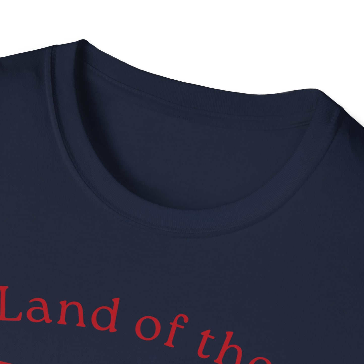 Land of the Free , Vote Bravely Unisex Softstyle T-Shirt