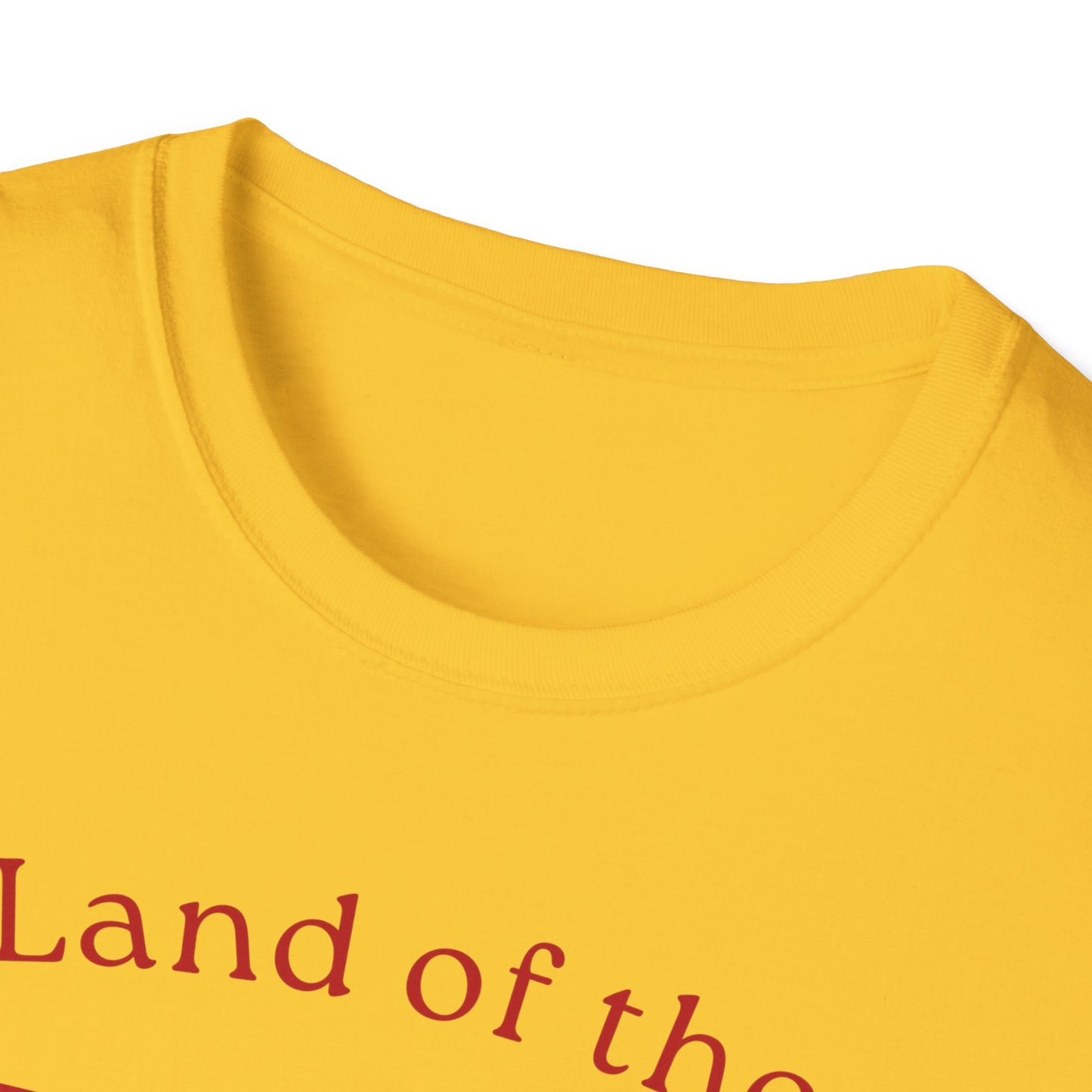 Land of the Free , Vote Bravely Unisex Softstyle T-Shirt