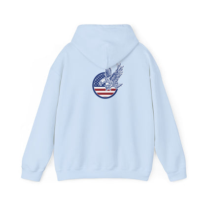 Land of the Free, Vote Bravely Unisex Heavy Blend™ Hooded Sweatshirt