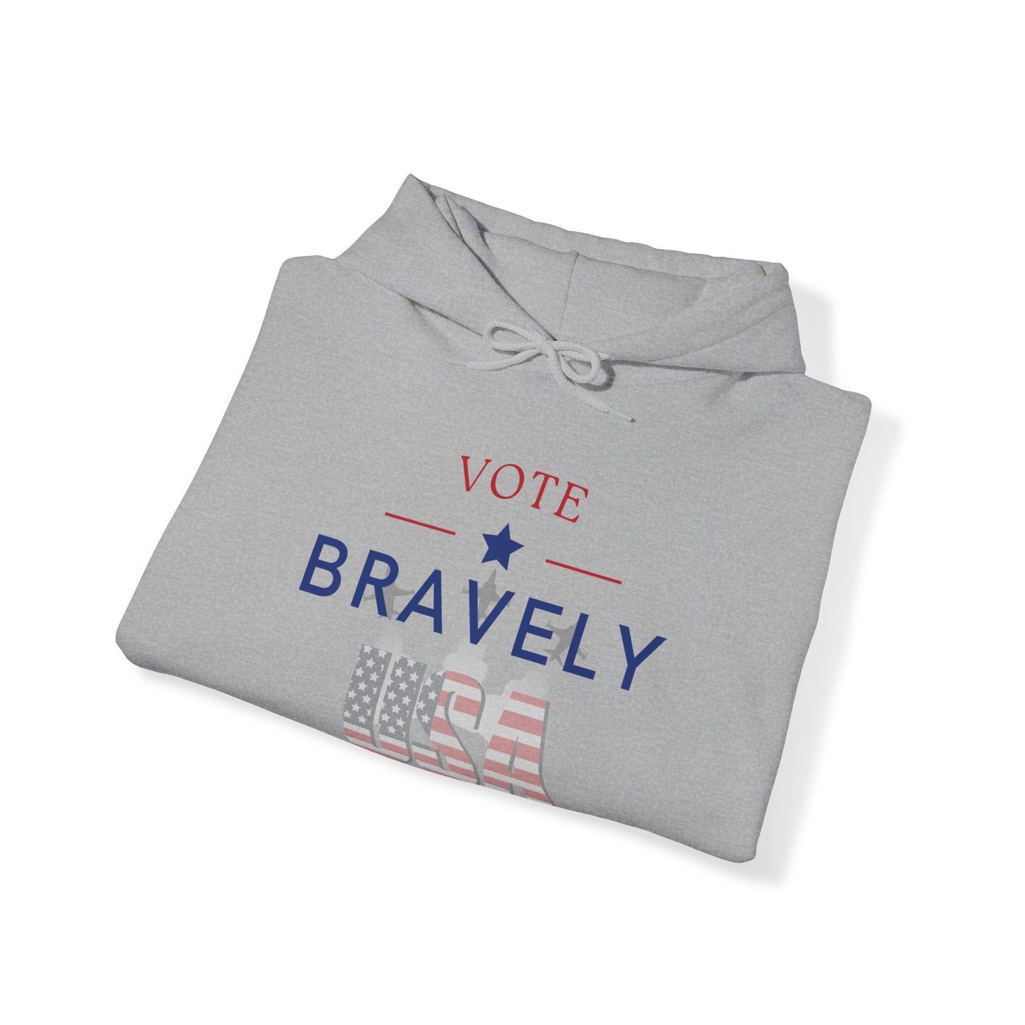 Vote Bravely Unisex Heavy Blend™ Hooded Sweatshirt