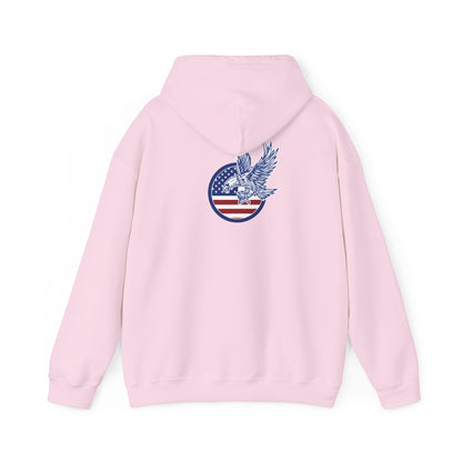 Land of the Free, Vote Bravely Unisex Heavy Blend™ Hooded Sweatshirt