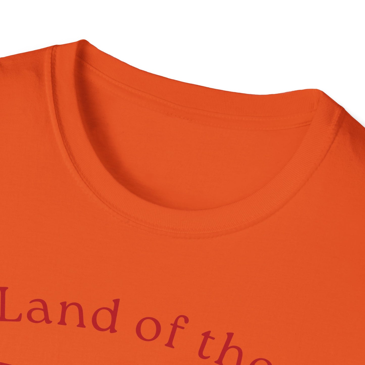 Land of the Free , Vote Bravely Unisex Softstyle T-Shirt