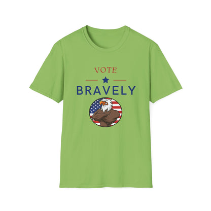 Vote Bravely Unisex Softstyle T-Shirt