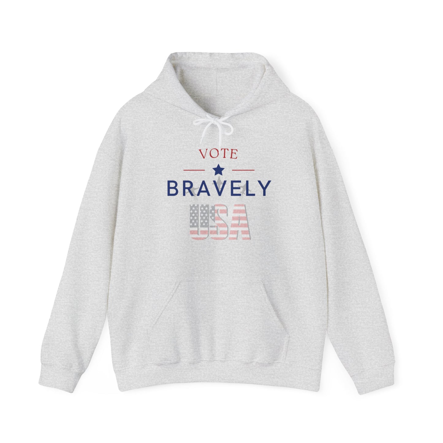 Vote Bravely Unisex Heavy Blend™ Hooded Sweatshirt