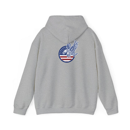 Land of the Free, Vote Bravely Unisex Heavy Blend™ Hooded Sweatshirt