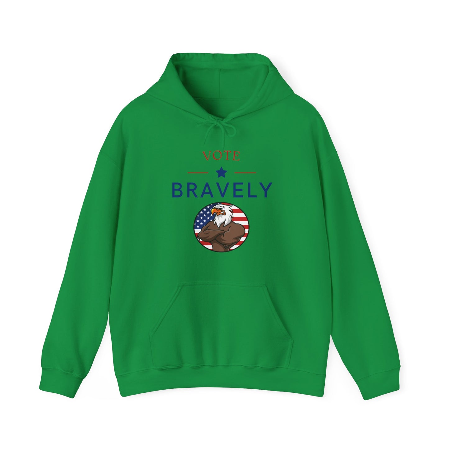 Vote Bravely Unisex Heavy Blend™ Hooded Sweatshirt