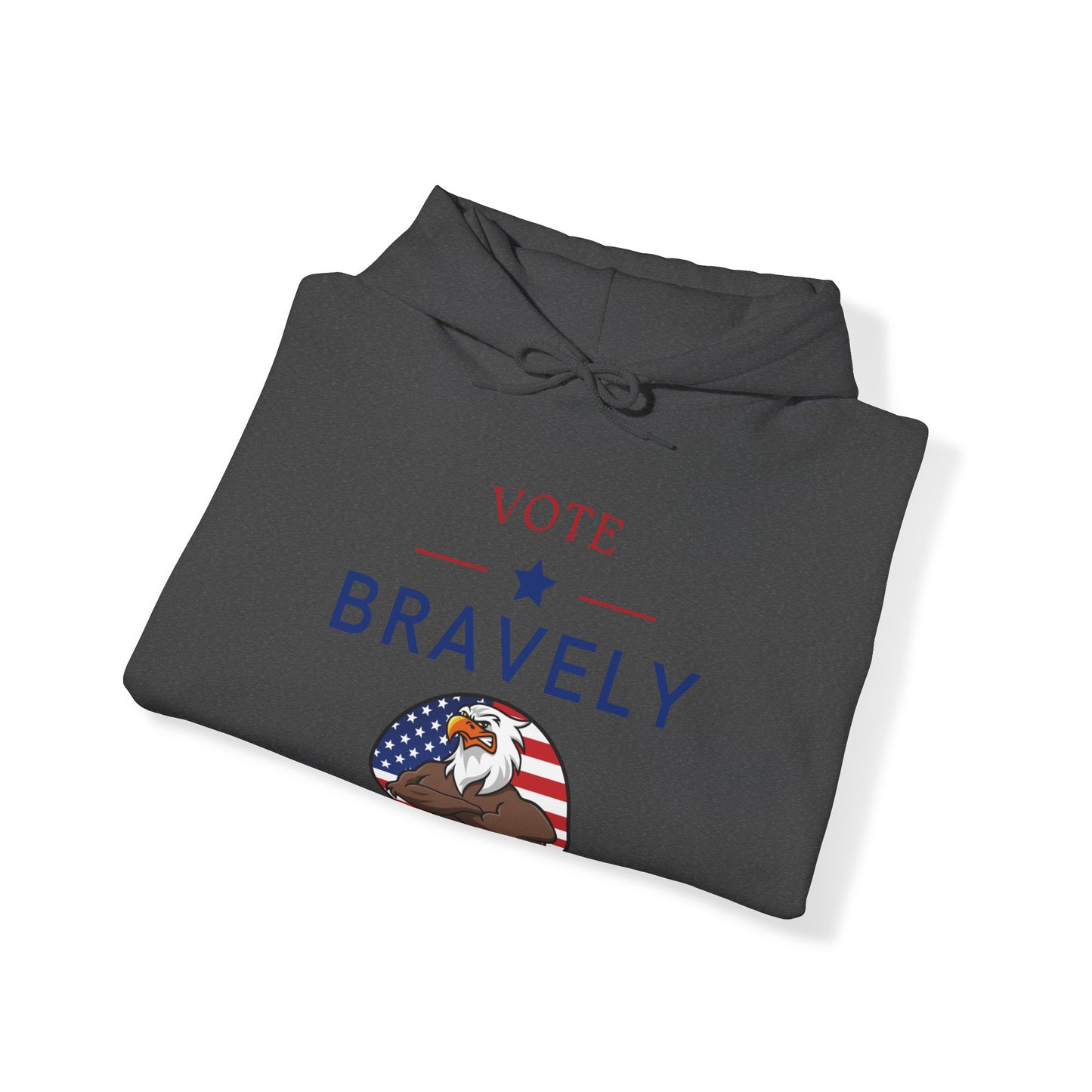 Vote Bravely Unisex Heavy Blend™ Hooded Sweatshirt