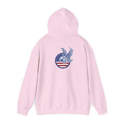 Land of the Free, Vote Bravely Unisex Heavy Blend™ Hooded Sweatshirt