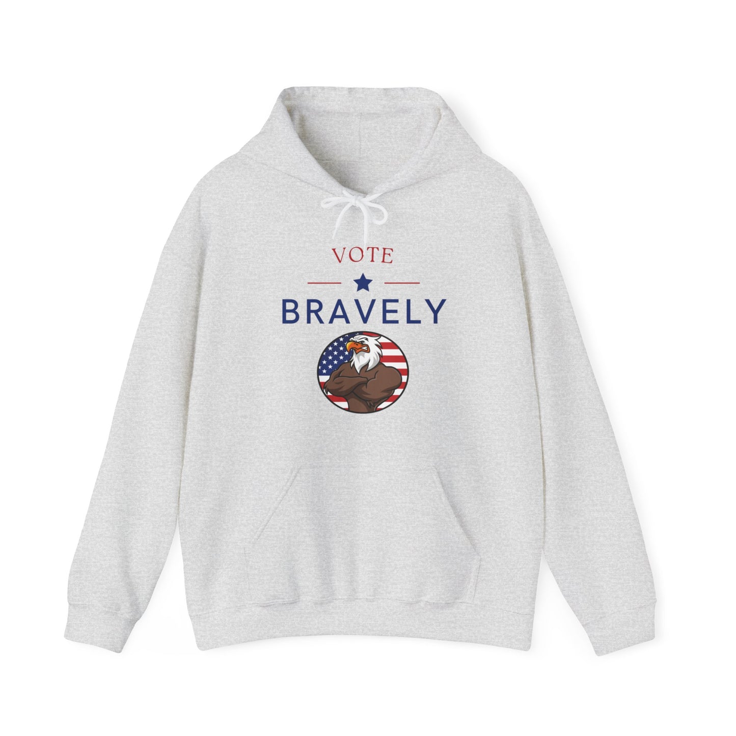 Vote Bravely Unisex Heavy Blend™ Hooded Sweatshirt