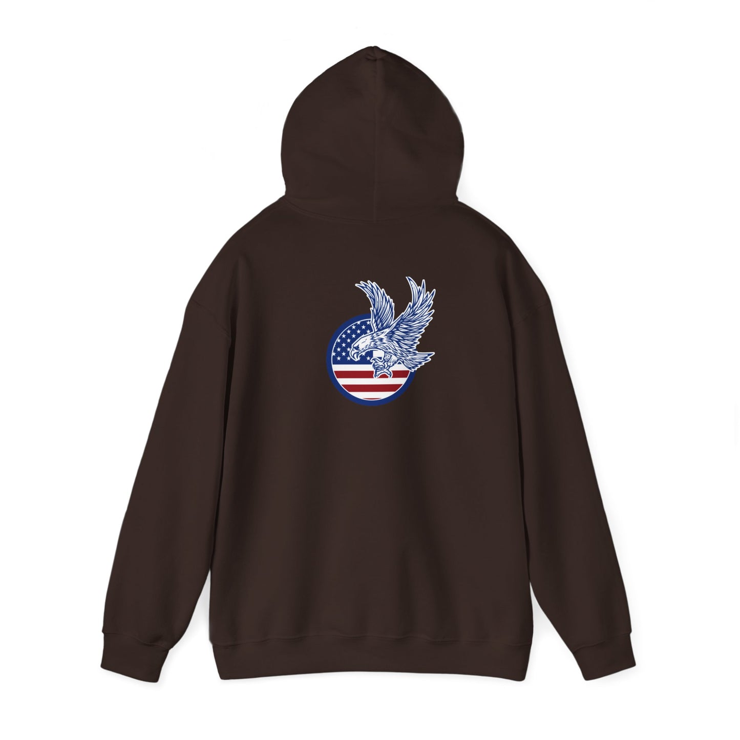 Land of the Free, Vote Bravely Unisex Heavy Blend™ Hooded Sweatshirt