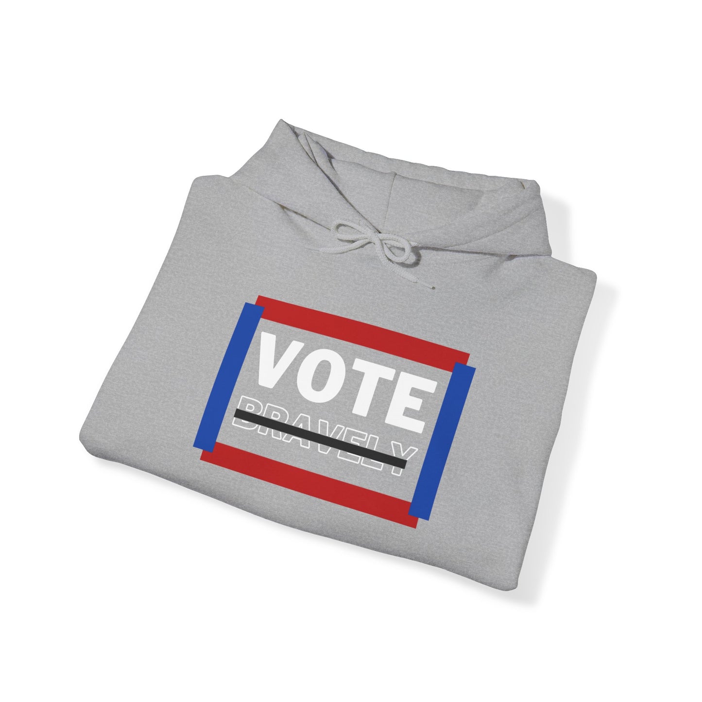 Vote Bravely Unisex Heavy Blend™ Hooded Sweatshirt