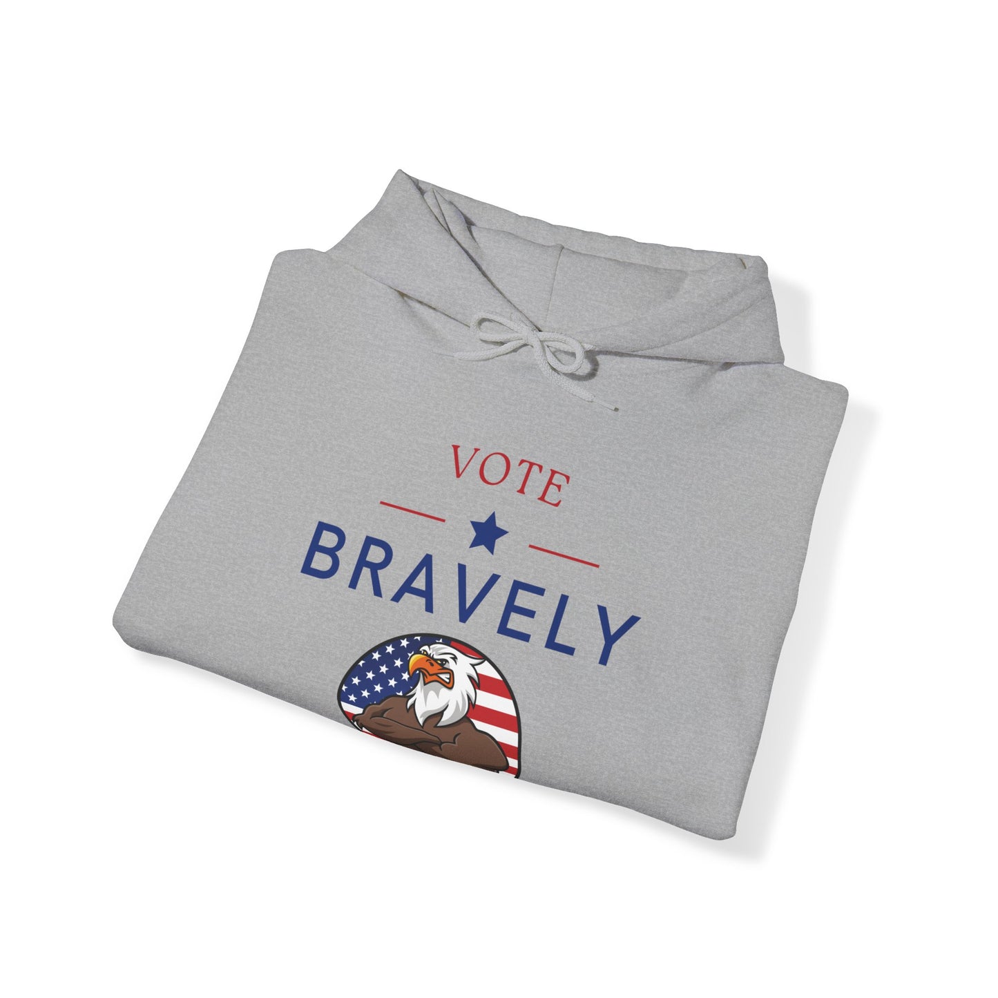 Vote Bravely Unisex Heavy Blend™ Hooded Sweatshirt