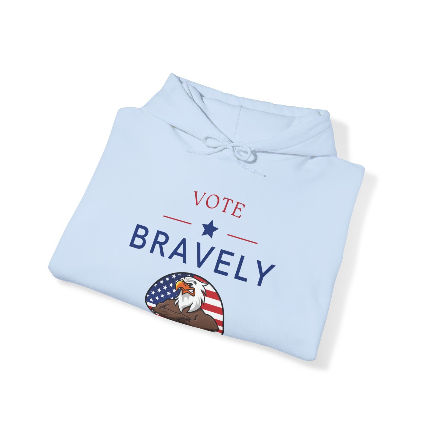 Vote Bravely Unisex Heavy Blend™ Hooded Sweatshirt