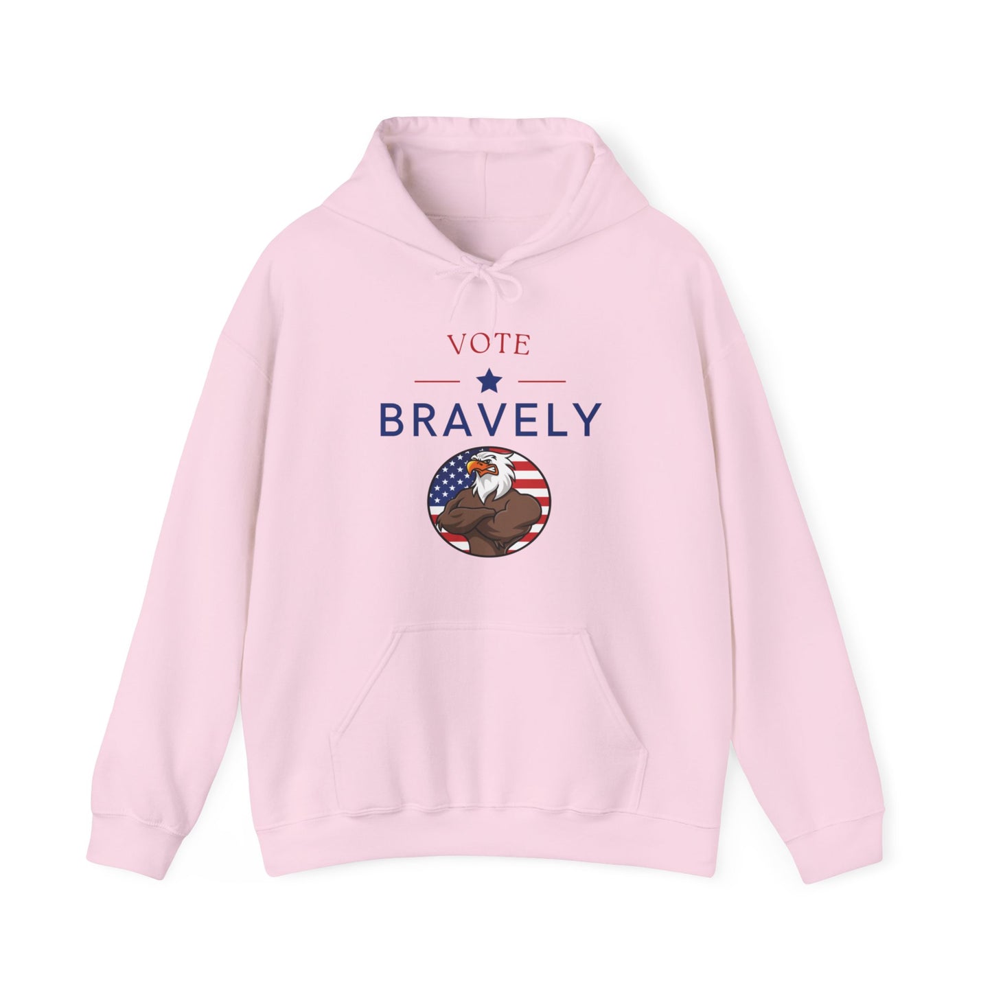 Vote Bravely Unisex Heavy Blend™ Hooded Sweatshirt