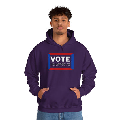 Vote Bravely Unisex Heavy Blend™ Hooded Sweatshirt