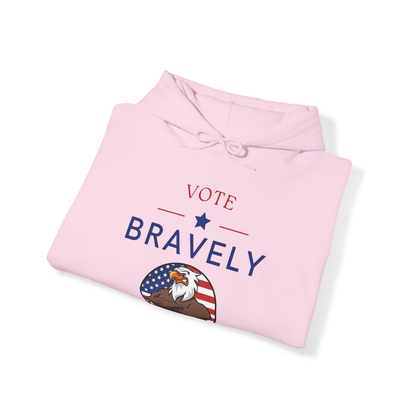 Vote Bravely Unisex Heavy Blend™ Hooded Sweatshirt